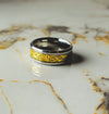 Golden and Blue Dragon Ring