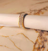 White Crystal Arrival Turkish Ring