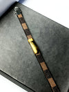 Leather Grid Bracelet