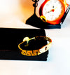Golden Medallion Bracelet