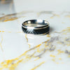 Stainless Steel Carbon Fiber Ring