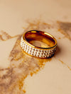 White Crystal Arrival Turkish Ring