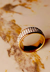 White Crystal Arrival Turkish Ring
