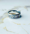 Golden and Blue Dragon Ring