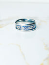 Golden and Blue Dragon Ring