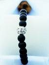 Black charm Bracelet