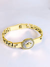 Golden Medallion Bracelet