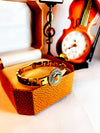 Golden Medallion Bracelet