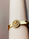 Golden Medallion Bracelet